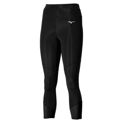 Mallas Mizuno Impulse Core 3/4 Mujer - Negros - Chile M369WMKYXT